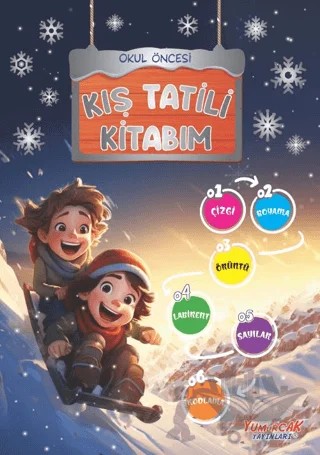Kış Tatili Kitabım – Tuba Bozcan – Yumurcak Yayınları kitap kapağı