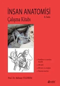 İnsan Anatomisi Çalışma Kitabı – Prof. Dr. Mehmet Yıldırım – Nobel Tıp Kitabevleri kitap kapağı