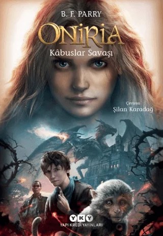 Oniria 3 - Kabuslar Savaşı – B. F. Parry – Yapı Kredi Yayınları kitap kapağı