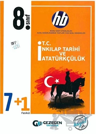 8. Sınıf T.C. İnkılap Tarihi ve Atatürkçülük 7+1 – Kolektif – Gezegen Yayıncılık kitap kapağı