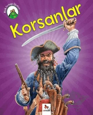 Minik Kurbağa Öğretiyor - Korsanlar – Annabelle Lynch – Almidilli kitap kapağı