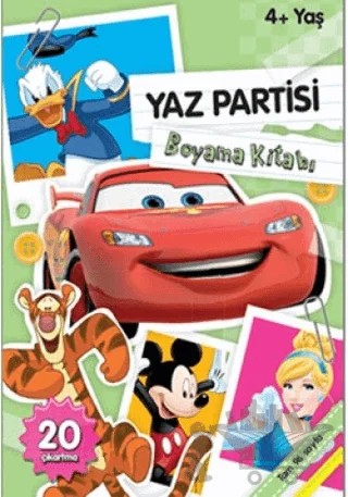 Yaz Partisi Boyama Kitabı – Kolektif – Doğan Egmont Yayıncılık kitap kapağı