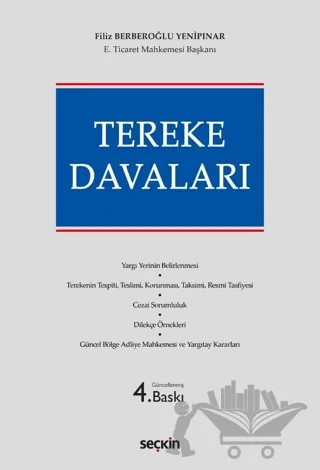 Tereke Davaları – Filiz Berberoğlu Yenipınar – Seçkin Yayıncılık kitap kapağı