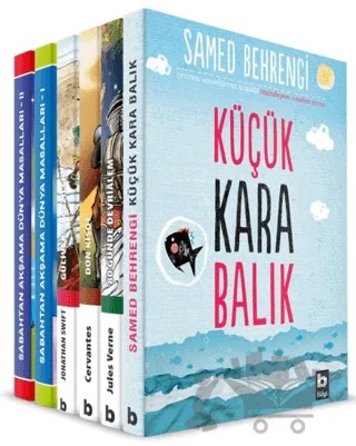 Gezgin Çocuklar Dizisi (6 Kitap) – Jonathan Swift, Jules Verne, Samed Behrengi, Miguel de Cervantes Saavedra, Serpil Ural – Bilgi Yayınevi kitap kapağı