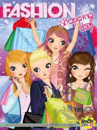 Fashion Shopping Day – Kolektif – limonKIDS kitap kapağı
