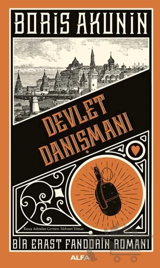 Devlet Danışmanı – Boris Akunin – Alfa Yayınları kitap kapağı