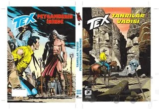 Tex Yeni Maceralar - 2 – Mauro Boselli – Çizgi Düşler Yayınevi kitap kapağı