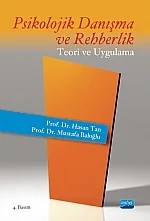 Psikolojik Danışma ve Rehberlik Teori ve Uygulama – Hasan TAN, Mustafa Baloğlu – Nobel Akademik Yayıncılık kitap kapağı