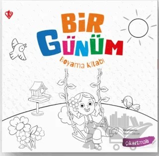 Bir Günüm Boyama Kitabı – Hafsa Fidan Vidinli – Türkiye Diyanet Vakfı Yayınları kitap kapağı
