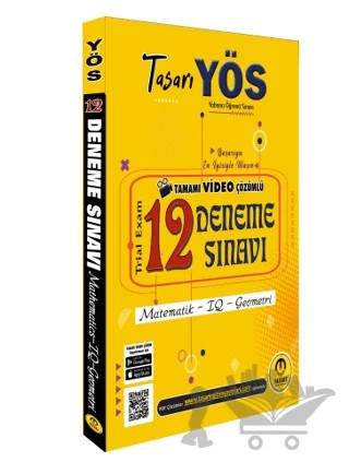 Tasarı Yös 12 Video Çözümlü Deneme Sınavı – Özgen Bulut – Tasarı Eğitim Yayınları kitap kapağı
