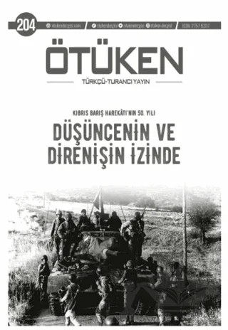 Ötüken Dergisi Sayı: 204 Kasım - Aralık 2023 – Ötüken Dergisi kitap kapağı