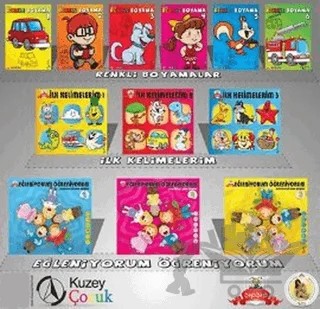ŞıpŞıp Okul Öncesi Eğitim Seti (12 Kitap Takım) – Yağmur Bülbül – Kuzey Yayınları kitap kapağı