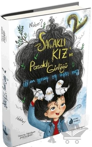 Bu İşte Bir Terslik Var!!! - Saçaklı Kız'ın Pasaklı Günlüğü – Nur Dombaycı – Genç Damla Yayınevi kitap kapağı