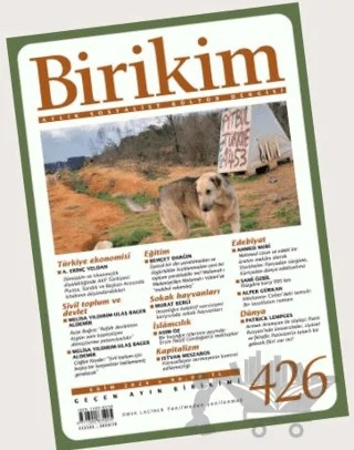 Birikim Dergisi Sayı 426 - Ekim 2024 – Birikim Yayınları kitap kapağı