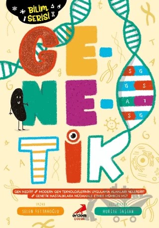 Genetik – Selen Fettahoğlu – Erdem Çocuk kitap kapağı