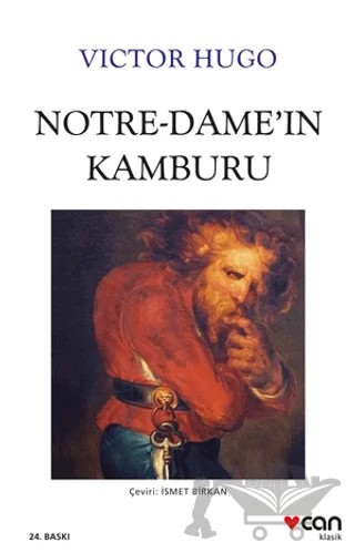 Notre-Dame'ın Kamburu – Victor Hugo – Can Yayınları kitap kapağı
