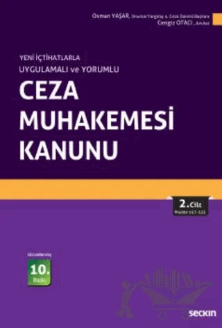 Ceza Muhakemesi Kanunu (2 Cilt) – Osman Yaşar, Cengiz Otacı – Seçkin Yayıncılık kitap kapağı