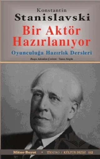 Bir Aktör Hazırlanıyor – Konstantin Stanislavski – Mitos Boyut Yayınları kitap kapağı