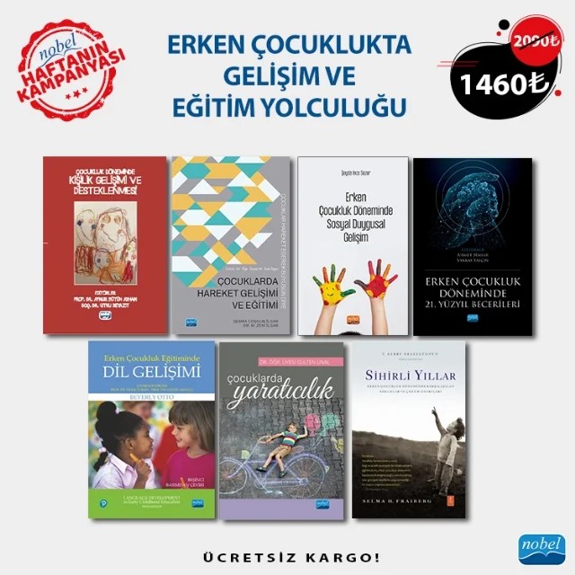 ERKEN ÇOCUKLUKTA GELİŞİM VE EĞİTİM YOLCULUĞU – Selma H. Fraiberg, Ahmet Sami Konca, Ahmet Simsar, Aslı Yıldırım, Duran, Mehmet Mart, Metin Kadim, Oğuzcan Çığ, Oğuzhan Öztürk, Seden Demirtaş İlhan, Sema Sönmez, Şule Erden Özcan, Vakkas Yalçın, Gülten Ünal, Aslı İzoğlu Tok, Çiğdem Kaymaz, Esra Acar Şengül, F. Figen Turan, Gözde Akoğlu, Melike Y – Haftanın Kampanyası kitap kapağı