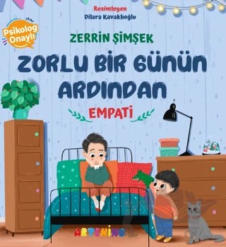 Zorlu Bir Günün Ardından Empati – Zerrin Şimşek – Artenino Yayıncılık kitap kapağı