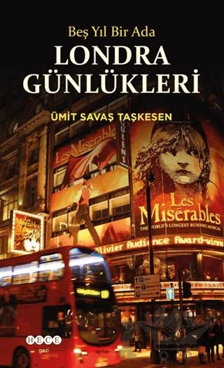 Londra Günlükleri – Ümit Savaş Taşkesen – Hece Yayınları kitap kapağı