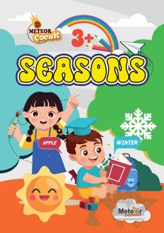 Seasons Türkçe-İngilizce Boyama Kitabı – Kolektif – Meteor Yayınevi kitap kapağı