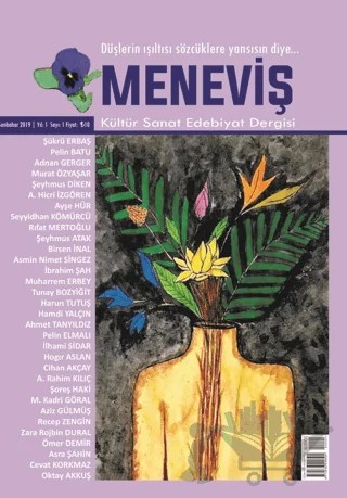 Meneviş Dergisi Sayı: 1 – J&J Yayınları kitap kapağı