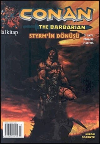 Conan The Barbarian Sayı: 3 Styrm’in Dönüşü – Lal Kitap kitap kapağı