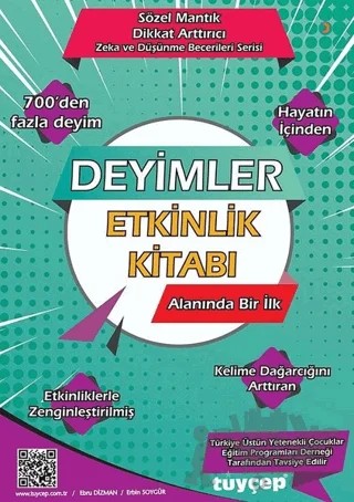 Deyimler Etkinlik Kitabı – Ebru Dizman, Erbin Soygür – Cinius Yayınları kitap kapağı