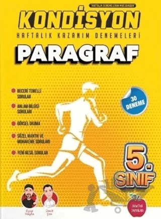 5. Sınıf Paragraf Kondisyon Haftalık Kazanım Denemeleri – Kolektif – Newton Yayınları kitap kapağı