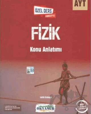 AYT Özel Ders Konseptli Fizik Konu Anlatımı – Lütfü Erdoğan – Okyanus Yayınları kitap kapağı