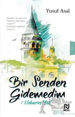 Bir Senden Gidemedim Haberin Yok – Yusuf Asal – Nesil Yayınları kitap kapağı