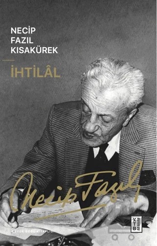 İhtilal – Necip Fazıl Kısakürek – Ketebe Yayınları kitap kapağı