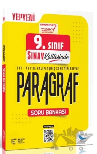 9. Sınıf Paragraf Soru Bankası – Kolektif – Sınav Yayınları kitap kapağı