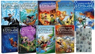 Kahramanlar Eğitimde Seti (9 Kitap - Defter Hediyesi) – Joan Holub, Suzanne Williams – Peta Kitap kitap kapağı