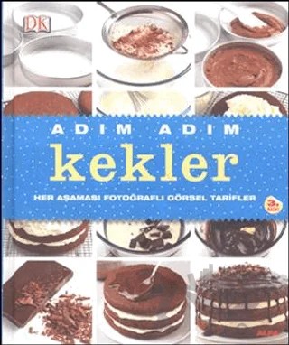 Adım Adım Kekler – Kolektif – Alfa Yayınları kitap kapağı