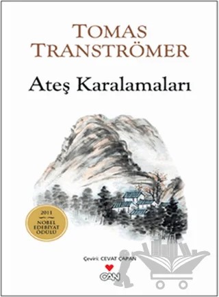 Ateş Karalamaları – Tomas Tranströmer – Can Yayınları kitap kapağı