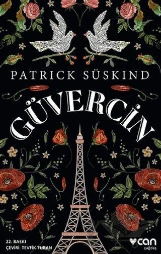 Güvercin – Patrick Süskind – Can Yayınları kitap kapağı