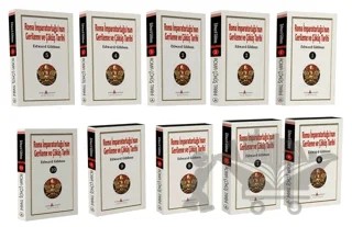 Roma İmparatorluğunun Gerileme ve Çöküş Tarihi (10 Cilt Takım) – Edward Gibbon – Katip Yayınları kitap kapağı