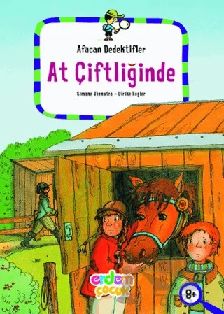 Afacan Dedektifler At Çiftliğinde – Slmone Veenstra – Erdem Çocuk kitap kapağı