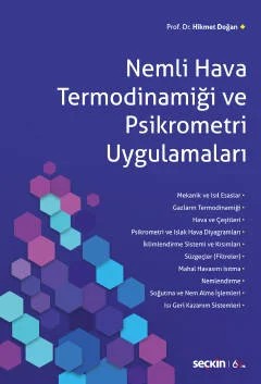 Nemli Hava Termodinamiği ve Psikrometri Uygulamaları – Hikmet Doğan – Seçkin Yayıncılık kitap kapağı