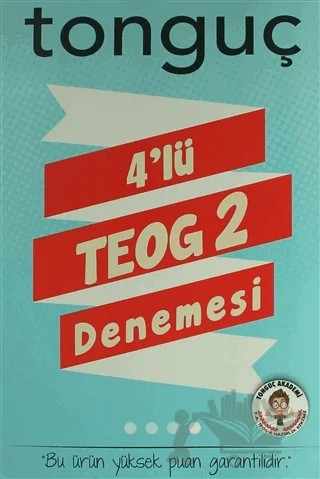 8. Sınıf 4’lü TEOG-2 Denemesi – Kolektif – Tonguç Akademi kitap kapağı