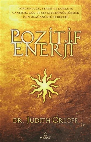 Pozitif Enerji – Judith Orloff – Dharma Yayınları kitap kapağı