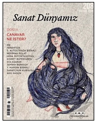 Sanat Dünyamız Sayı 208 – Kolektif – Yapı Kredi Yayınları kitap kapağı