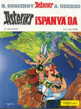Asteriks İspanya’da – Rene Goscinny – Remzi Kitabevi kitap kapağı