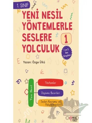 Yeni Nesil Yöntemlerle Seslere Yolculuk 1 – Özge Ülkü – Masalperest kitap kapağı