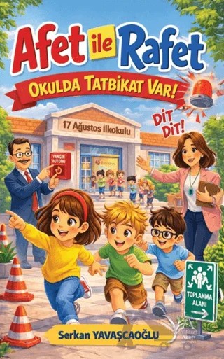Afet İle Rafet – Serkan Yavaşcaoğlu – Yıldız Ağacı Yayınevi kitap kapağı