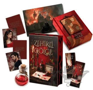 Zehirli Gölge (Yan Boyamalı Özel Kutulu Set) – Buşra Balçık – Vera Kitap kitap kapağı