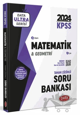 2024 KPSS Ultra Serisi Matematik Soru Bankası – Kolektif – Data Yayınları kitap kapağı