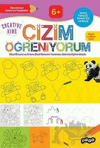 Çizim Öğreniyorum – Kolektif – Pogo Çocuk kitap kapağı
